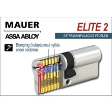 31/31 Mauer Elite 2 svéd szabadalommal védett biztonsági zárbetét