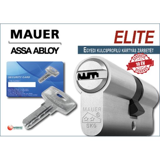 26x36 Mauer Elite szabadalmaztatott kulcsprofilú biztonsági zárbetét