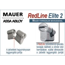 36x41 Mauer RedLine Elite 2 törésvédett biztonsági zárbetét